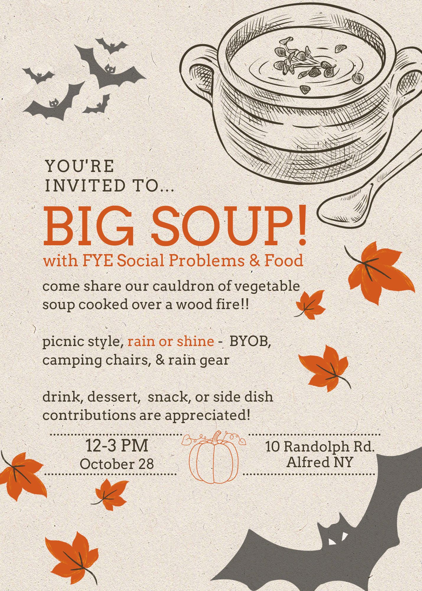 Not Your Grandfather’s Soup: Big Soup!